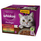 WHISKAS Adult Pure Delight Juicy Jellied Bites 24x85 g tükki veise-, kana-, lambaliha, kodulinnulihaga täiskasvanud kassidele