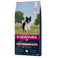 Eukanuba Senior All Breeds Lamb & Rice 12 kg vanemate väikeste ja keskmiste tõugude koertele mõeldud toit lambaliha ja riisiga.