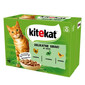 KITEKAT Delicate Flavours in sauce 12x85g niiske kassitoit kalkuni, küüliku ja linnulihaga