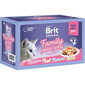 BRIT Premium by Nature Family Plate Delicate Fillet in Jelly 12x85 g tarretis kotikesed kassidele