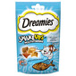 DREAMIES ShakeUps Multivitamins 55g przysmak dla kota uczta z owocami morza o smaku łososia, tuńczyka i krewetek