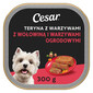 CESAR Teryna z Warzywami 300 g Wołowina i warzywa ogrodowe mokra karma dla psa