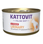 KATTOVIT Feline Diet  URINARY kuseteede jaoks Vasikaliha 85 g