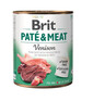 BRIT Pate&Meat venison 800 gpasteet hirvelihaga koertele